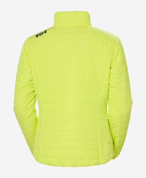 Sailing Jackets | Women Helly Hansen W Crew Insulator Jacket 2.0, Sunny Lime 379 Sunny Lime