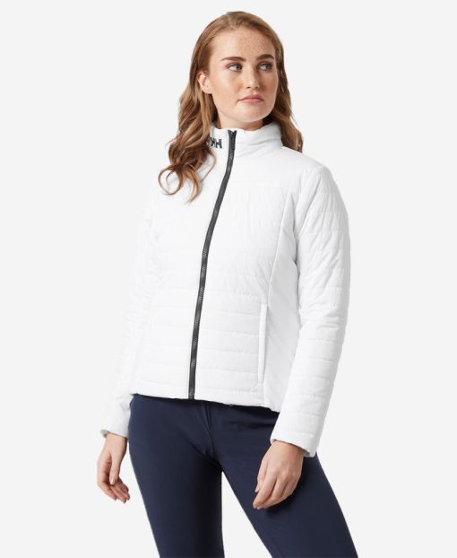 Sailing Jackets | Women Helly Hansen W Crew Insulator Jacket 2.0, White 001 White