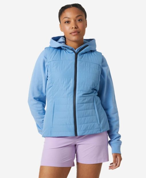 Vests | Women Helly Hansen W Crew Insulator Vest 2.0, Bright Blue 627 Bright Blue