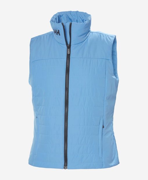 Vests | Women Helly Hansen W Crew Insulator Vest 2.0, Bright Blue 627 Bright Blue