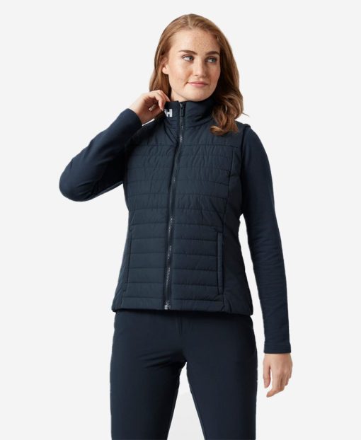 Sailing Jackets | Women Helly Hansen W Crew Insulator Vest 2.0, Navy 597 Navy