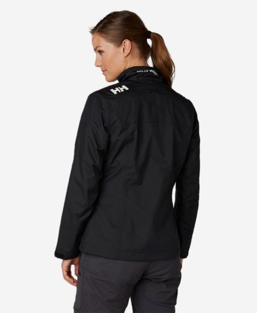 Sailing Jackets | Women Helly Hansen W Crew Midlayer Jacket, Black 992 Black