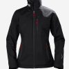 Sailing Jackets | Women Helly Hansen W Crew Midlayer Jacket, Black 992 Black