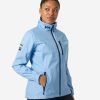 Sailing Jackets | Women Helly Hansen W Crew Midlayer Jacket, Bright Blue 627 Bright Blue