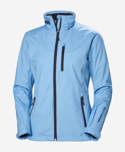 Sailing Jackets | Women Helly Hansen W Crew Midlayer Jacket, Bright Blue 627 Bright Blue