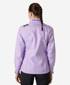 Sailing Jackets | Women Helly Hansen W Crew Midlayer Jacket, Heather 699 Heather