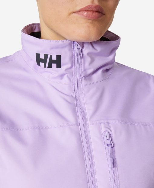 Sailing Jackets | Women Helly Hansen W Crew Midlayer Jacket, Heather 699 Heather