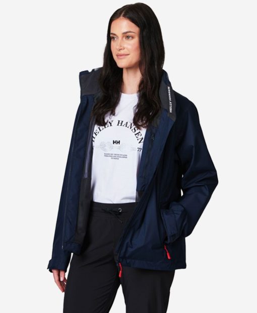 Sailing Jackets | Women Helly Hansen W Crew Midlayer Jacket, Navy 598 Navy