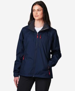 Sailing Jackets | Women Helly Hansen W Crew Midlayer Jacket, Navy 598 Navy