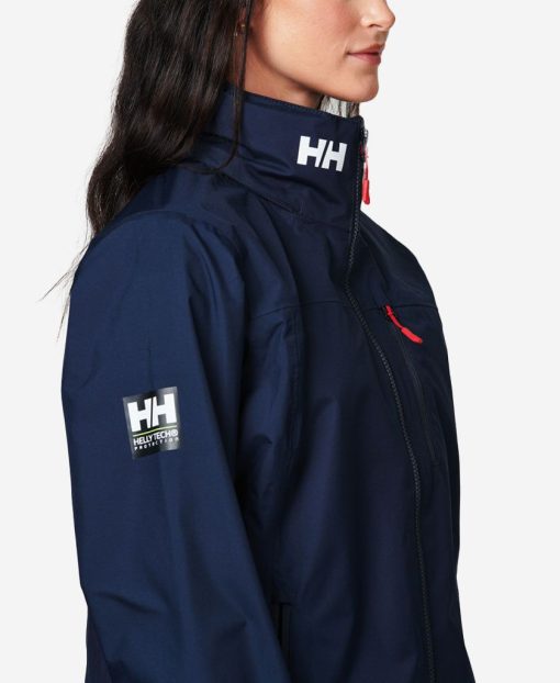 Sailing Jackets | Women Helly Hansen W Crew Midlayer Jacket, Navy 598 Navy