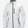 Sailing Jackets | Women Helly Hansen W Crew Midlayer Jacket, White 002 White