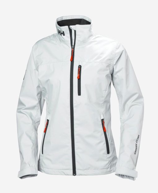 Sailing Jackets | Women Helly Hansen W Crew Midlayer Jacket, White 002 White