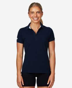 Polos | Women Helly Hansen W Crew Pique 2 Polo, Navy