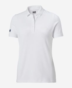 Polos | Women Helly Hansen W Crew Tech Polo, White 001 White