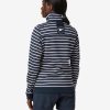 Hoodies & Jumpers | Women Helly Hansen W Cyca Crew Fleece Jacket, Navy Stripe 598 Navy Stripe