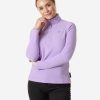 Fleece | Women Helly Hansen W Daybreaker 1/2 Zip Fleece, Heather 699 Heather