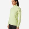 Fleece | Women Helly Hansen W Daybreaker 1/2 Zip Fleece, Iced Matcha 498 Iced Matcha