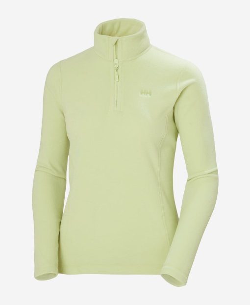 Fleece | Women Helly Hansen W Daybreaker 1/2 Zip Fleece, Iced Matcha 498 Iced Matcha