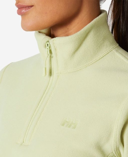 Fleece | Women Helly Hansen W Daybreaker 1/2 Zip Fleece, Iced Matcha 498 Iced Matcha