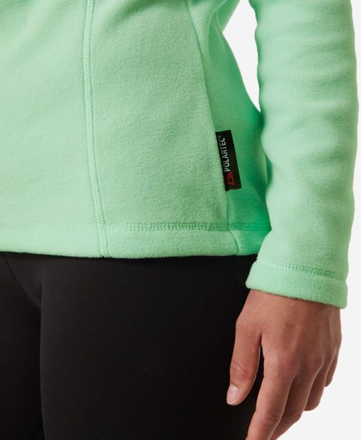 Fleece | Women Helly Hansen W Daybreaker 1/2 Zip Fleece, Mint 419 Mint