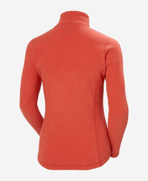 Fleece | Women Helly Hansen W Daybreaker 1/2 Zip Fleece, Poppy Red 101 Poppy Red