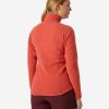 Fleece | Women Helly Hansen W Daybreaker 1/2 Zip Fleece, Poppy Red 101 Poppy Red