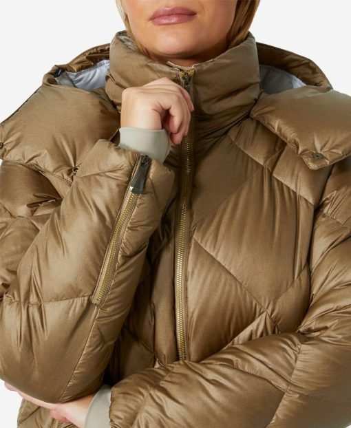 Snow Jackets | Women Helly Hansen W Diamond Down Jkt, Warm Tan 765 Warm Tan