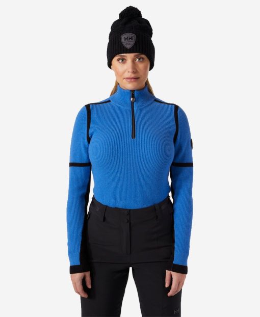 Hoodies & Jumpers | Women Helly Hansen W Edge Knitted Sweater, Ultra Blue 554 Ultra Blue