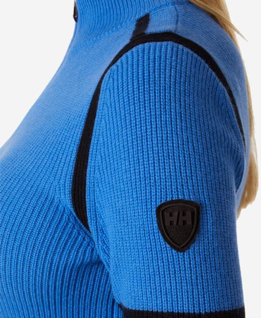 Hoodies & Jumpers | Women Helly Hansen W Edge Knitted Sweater, Ultra Blue 554 Ultra Blue