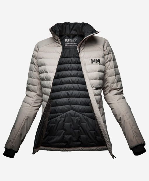 Outdoor & Hiking Jackets | Women Helly Hansen W Elevation Lifaloft Down 917 Mellow Grey