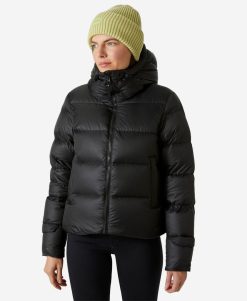 Urban Jackets | Women Helly Hansen W Essence Down Jacket, Black 990 Black