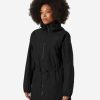 Urban Jackets | Women Helly Hansen W Essence Mid Rain Coat, Black 990 Black