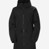 Urban Jackets | Women Helly Hansen W Essence Mid Rain Coat, Black 990 Black