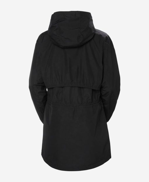 Urban Jackets | Women Helly Hansen W Essence Mid Rain Coat, Black 990 Black