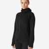 Hoodies & Jumpers | Women Helly Hansen W Evolved Air Hooded Midlayer, Black 990 Black