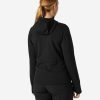 Hoodies & Jumpers | Women Helly Hansen W Evolved Air Hooded Midlayer, Black 990 Black