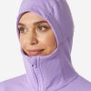 Hoodies & Jumpers | Women Helly Hansen W Evolved Air Hooded Midlayer, Heather 699 Heather