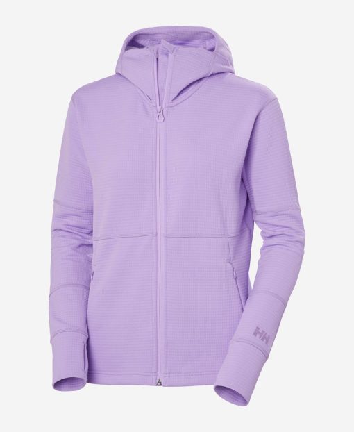 Hoodies & Jumpers | Women Helly Hansen W Evolved Air Hooded Midlayer, Heather 699 Heather