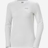 Hoodies & Jumpers | Women Helly Hansen W Hh Lifa Active Solen Ls, 002 White