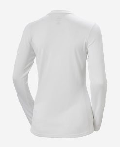 Hoodies & Jumpers | Women Helly Hansen W Hh Lifa Active Solen Ls, 002 White