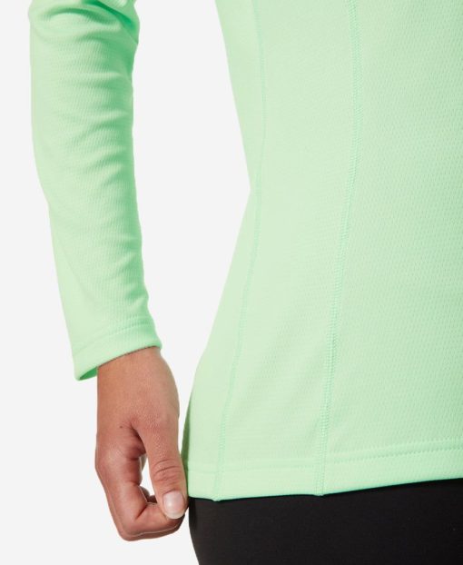 Hoodies & Jumpers | Women Helly Hansen W Hh Lifa Active Solen Ls, Mint 419 Mint