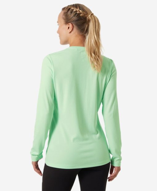 Solen Sun Protection | Women Helly Hansen W Hh Lifa Active Solen Ls, Mint 419 Mint