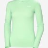 Solen Sun Protection | Women Helly Hansen W Hh Lifa Active Solen Ls, Mint 419 Mint