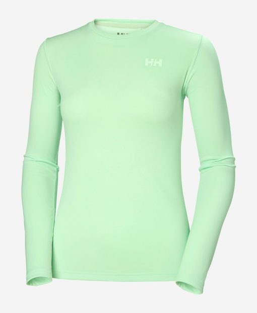 Solen Sun Protection | Women Helly Hansen W Hh Lifa Active Solen Ls, Mint 419 Mint