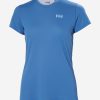 T-Shirts | Women Helly Hansen W Hh Lifa Active Solen T-Shirt, Azurite 636 Azurite