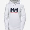 Hoodies & Jumpers | Women Helly Hansen W Hh Logo Hoodie, White