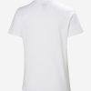 T-Shirts | Women Helly Hansen W Hh Logo T-Shirt, White/Navy