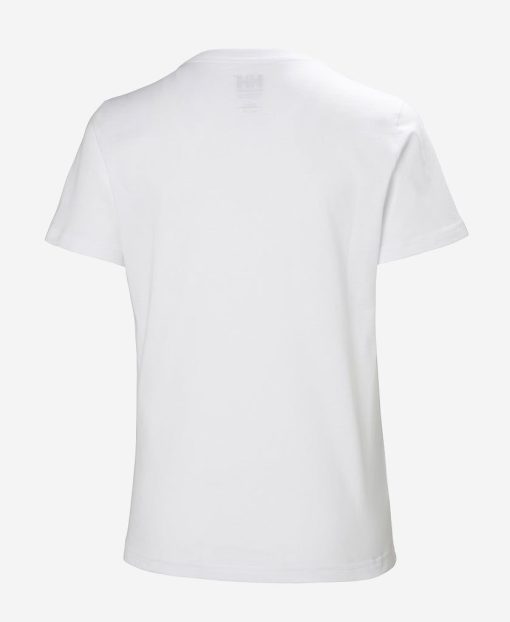 T-Shirts | Women Helly Hansen W Hh Logo T-Shirt, White/Navy