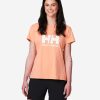 T-Shirts | Women Helly Hansen W Hh Logo T-Shirt, Rose Quartz 058 Rose Quartz