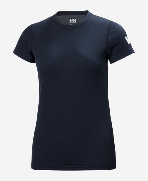 Baselayer Tops | Women Helly Hansen W Hh Tech T-Shirt, Navy 597 Navy